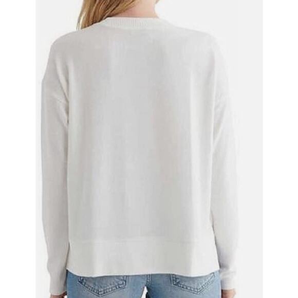 Lucky Brand Women’s Soft Cloud Crewneck Jersey Sweatshirt Size Large - Picture 2 of 9